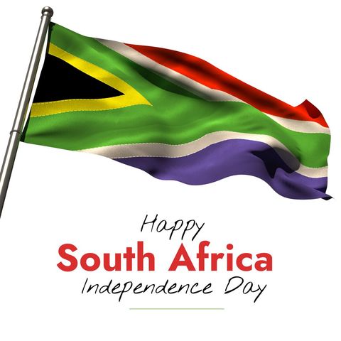 celebrating south africa's independence day with waving flag - Download Free Stock Templates Pikwizard.com