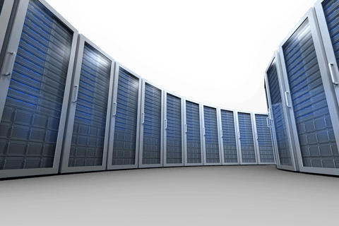 transparent futuristic servers row digital illustration - Download Free Stock Videos Pikwizard.com