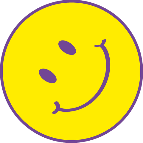 Playful Tilted Smiley Face Icon on Transparent Background - Download Free Stock Videos Pikwizard.com