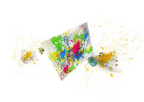 Abstract Artistic Symbol Sheets on Transparent Background - Download Free Stock Videos Pikwizard.com