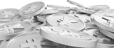 Digital Yen Coins on Transparent Background - Download Free Stock Videos Pikwizard.com