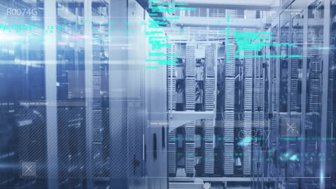 Data Animation on Advanced Computer Servers