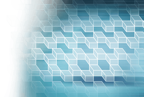 blue abstract cubic pattern on transparent background - Download Free Stock Videos Pikwizard.com
