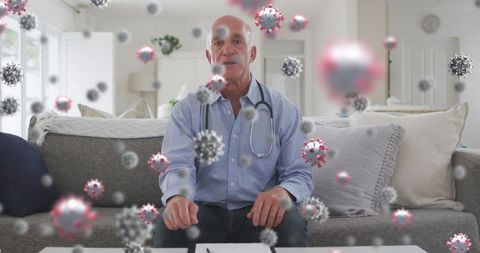 Covid-19 consultation with senior doctor via telemedicine