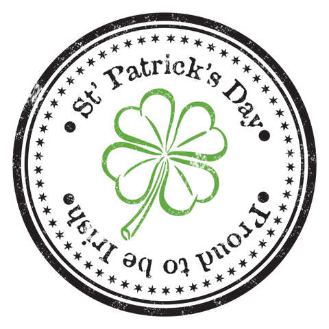 St. Patrick's Day Clover Emblem on Transparent Background - Download Free Stock Videos Pikwizard.com