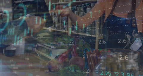 Overlay of Financial Data and Warehouse Transactions
