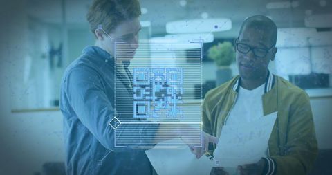 Technological Innovation Discussion in Modern Office