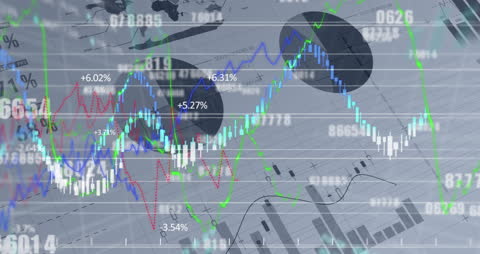 Dynamic Stock Market Animation with Growing Statistics