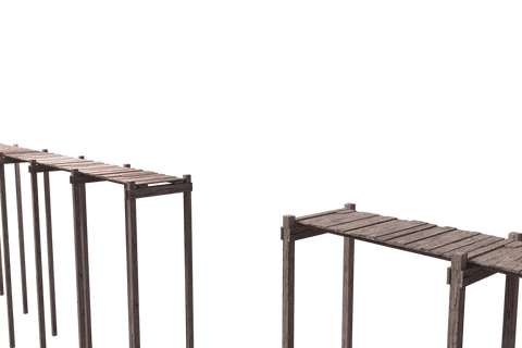 broken wooden bridge on transparent background illustration - Download Free Stock Videos Pikwizard.com