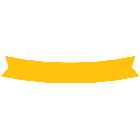 Yellow Ribbon Banner Ornament on Transparent Background - Download Free Stock Videos Pikwizard.com