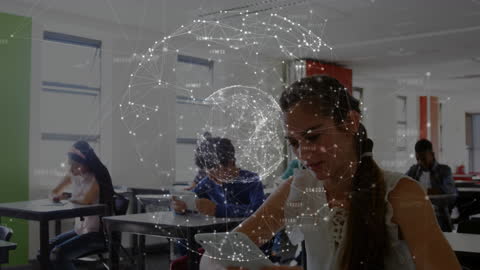 Global Education and Data Processing in Classroom Setting