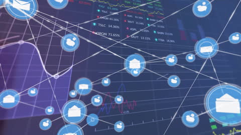 Digital Network Data Visualizing Global Economic Trends