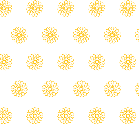 Yellow Floral Pattern with Transparent Background Abstract Design - Download Free Stock Videos Pikwizard.com