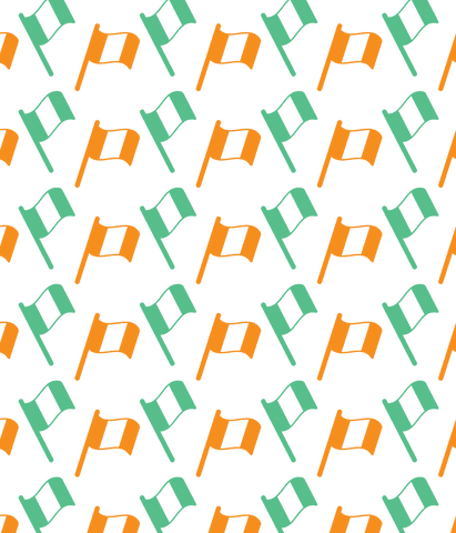 colorful pattern of multicolored flags on transparent background - Download Free Stock Videos Pikwizard.com