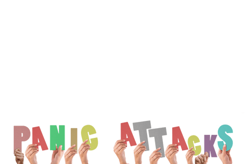 hands holding colorful transparent panic attacks text - Download Free Stock Videos Pikwizard.com