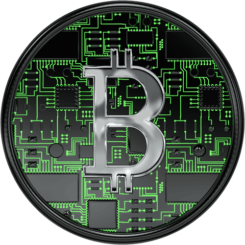 Futuristic Bitcoin Circuit Design on Transparent Background - Download Free Stock Videos Pikwizard.com