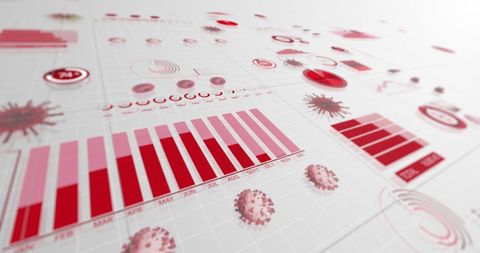 Analyzing COVID-19 Data with Graphical Visualizations