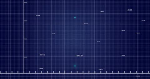 Digital Grid Interface with Data Points for Business Analysis - Download Free Stock Images Pikwizard.com