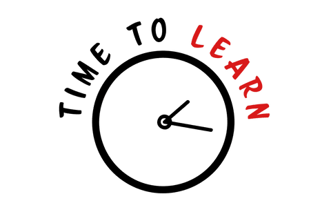 time to learn clock concept on transparent background - Download Free Stock Videos Pikwizard.com