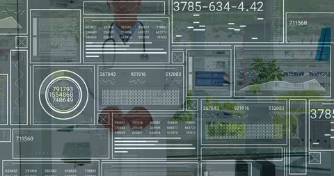 Holographic Medical Analysis by Doctor in Lab Coat