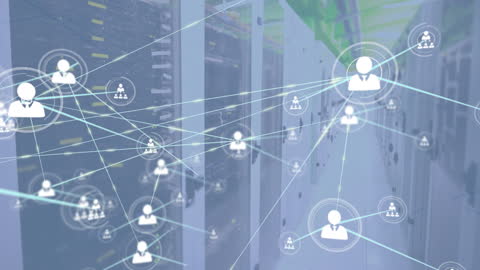 Digital Network Connecting Data Centers with User Profiles