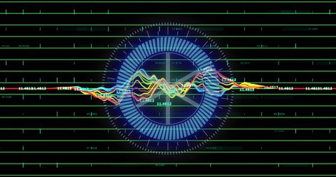 Complex Financial Data Visualizing in Digital Interface - Download Free Stock Images Pikwizard.com