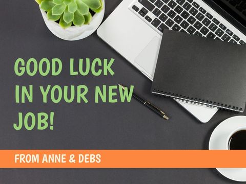 new career milestone with workspace setting and inspirational message - Download Free Stock Templates Pikwizard.com