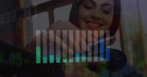 Contactless Payment and Financial Data Interface Visual