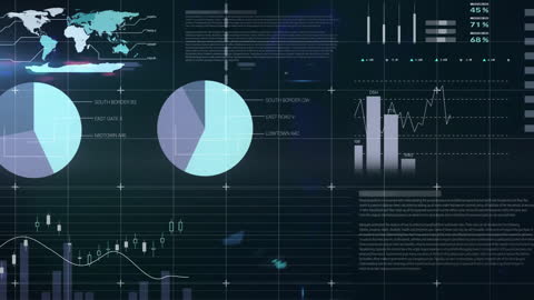 Digital Interface with Musical Animation and Global Data Visualization