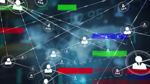 Visualizing Data through a Network of Digital Connections