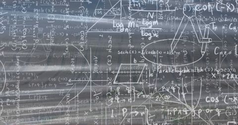 Mathematical Formulas on Grey Background Symbolizing Scientific Analysis - Download Free Stock Images Pikwizard.com