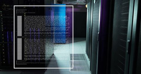 Data Analysis in Modern Server Room Environment - Download Free Stock Images Pikwizard.com