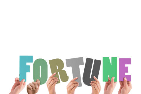 hands holding colorful transparent fortune letters - Download Free Stock Videos Pikwizard.com