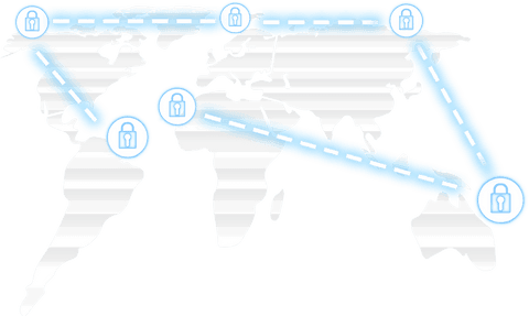 global data safety connected with transparent overlay of locks - Download Free Stock Videos Pikwizard.com