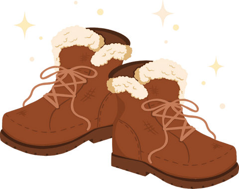 shearling-lined boots drawing on transparent background - Download Free Stock Videos Pikwizard.com