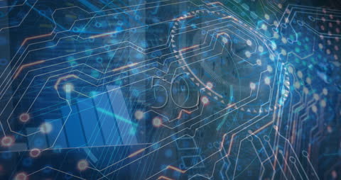 Futuristic Digital Network and Data Processing Technology