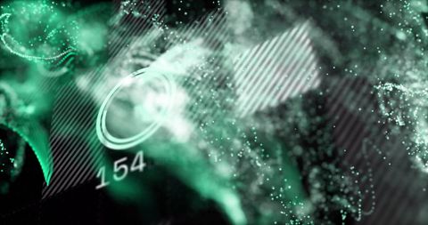 futuristic digital data processing with green elements - Download Free Stock Images Pikwizard.com