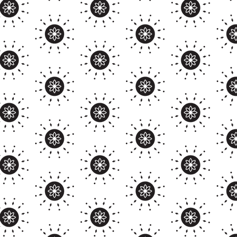 Seamless Spots and Flowers Pattern on Transparent Background - Download Free Stock Videos Pikwizard.com