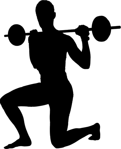 transparent silhouette illustration of woman lifting weights - Download Free Stock Videos Pikwizard.com