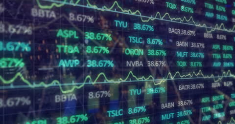 Dynamic Digital Financial Data Animation