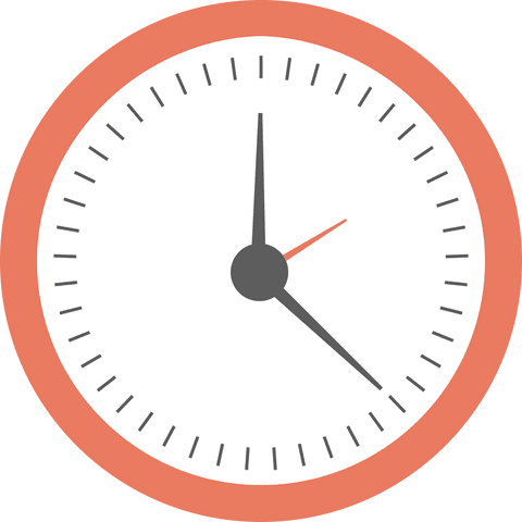 transparent clock face illustration with clean design - Download Free Stock Videos Pikwizard.com