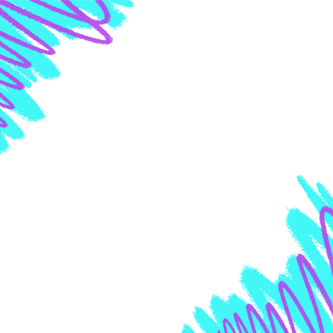cyber space frame with cyan brush strokes on transparent background - Download Free Stock Videos Pikwizard.com