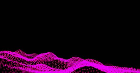 Neon Pink Glowing Wave Abstract Background - Download Free Stock Images Pikwizard.com