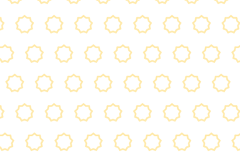 yellow circular stars pattern on transparent background - Download Free Stock Videos Pikwizard.com