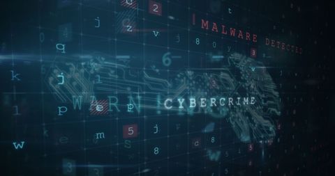 Digital Cybersecurity and Malware Detection Visualization - Download Free Stock Images Pikwizard.com
