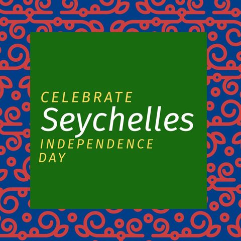 Celebrate Seychelles Independence Day Creative Design - Download Free Stock Templates Pikwizard.com