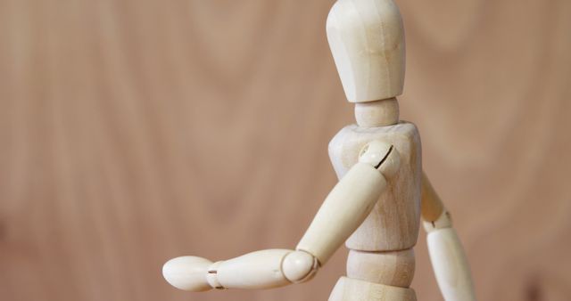 Wooden Art Mannequin with Outstretched Arm - Download Free Stock Images Pikwizard.com