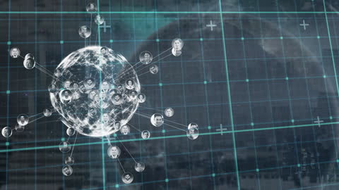 Digital Sphere with Data and Connected Profiles