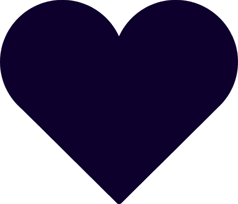 Dark Navy Heart Symbol on Transparent Background for Love Concepts - Download Free Stock Videos Pikwizard.com