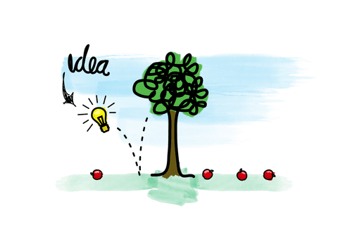 creative concept with light bulb and tree on transparent background - Download Free Stock Videos Pikwizard.com